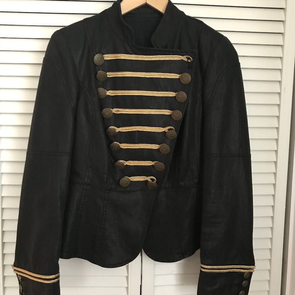 I.N.C Military Jacket with Gold details